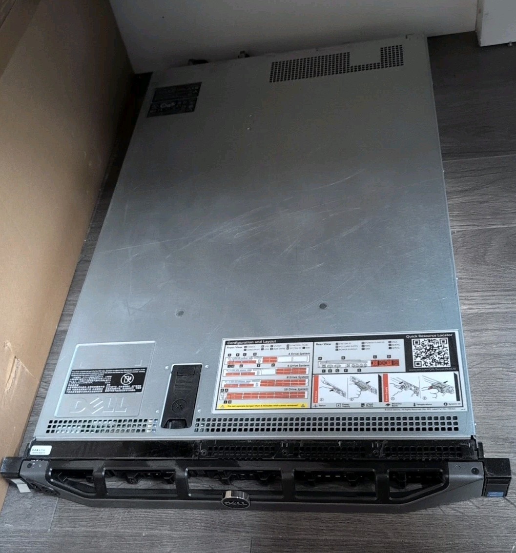 🔥 Dell PowerEdge R620 Server 2x Xeon E5-2680 V2/2x PSU (NO RAM/HDD/CADDY) –