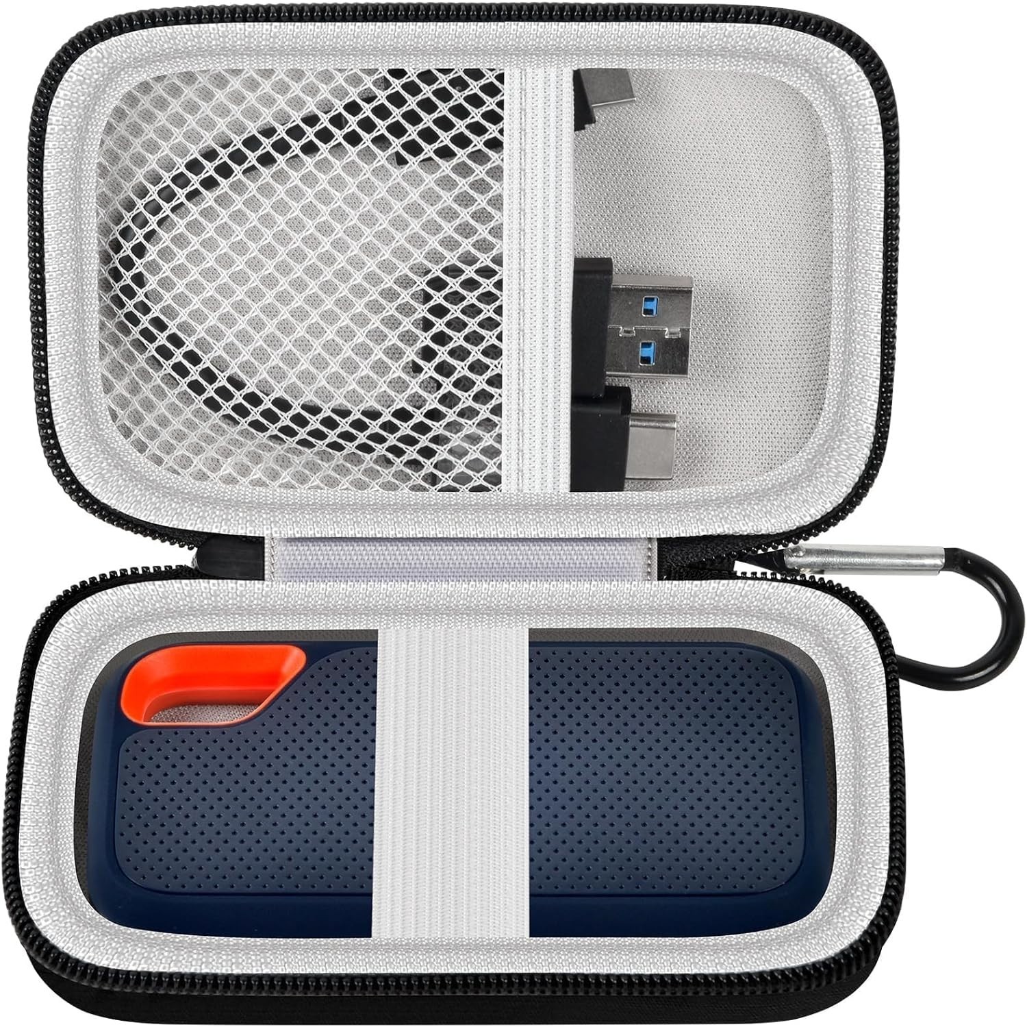 Hard Case Compatible with Sandisk 500GB/ 1TB/ 2TB/ 4TB Extreme Portable SSD – up