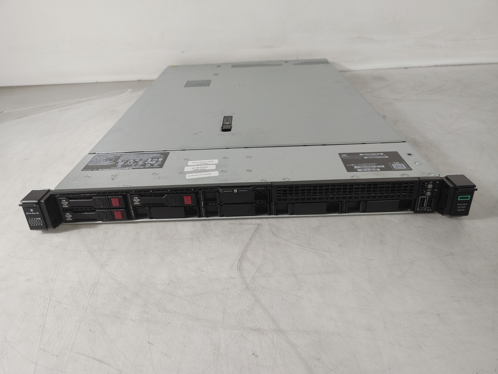 HP ProLiant DL360 Gen10 2.10 GHz Intel Xeon Silver 4208 16 GB DDR4 Server No