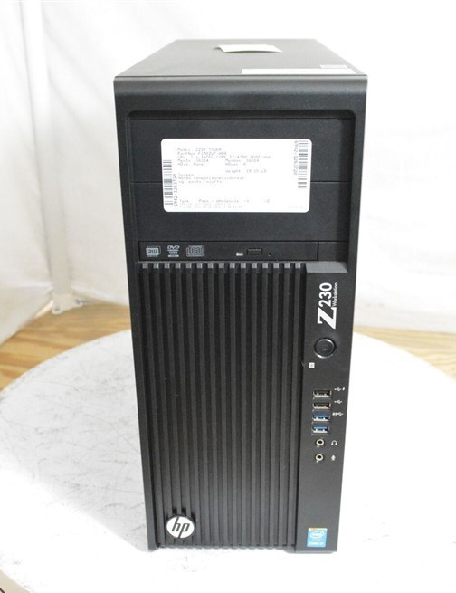 HP F1M02UT-ABA Z230 Workstation Tower PC Intel Core I7-4790 8GB SEE NOTES