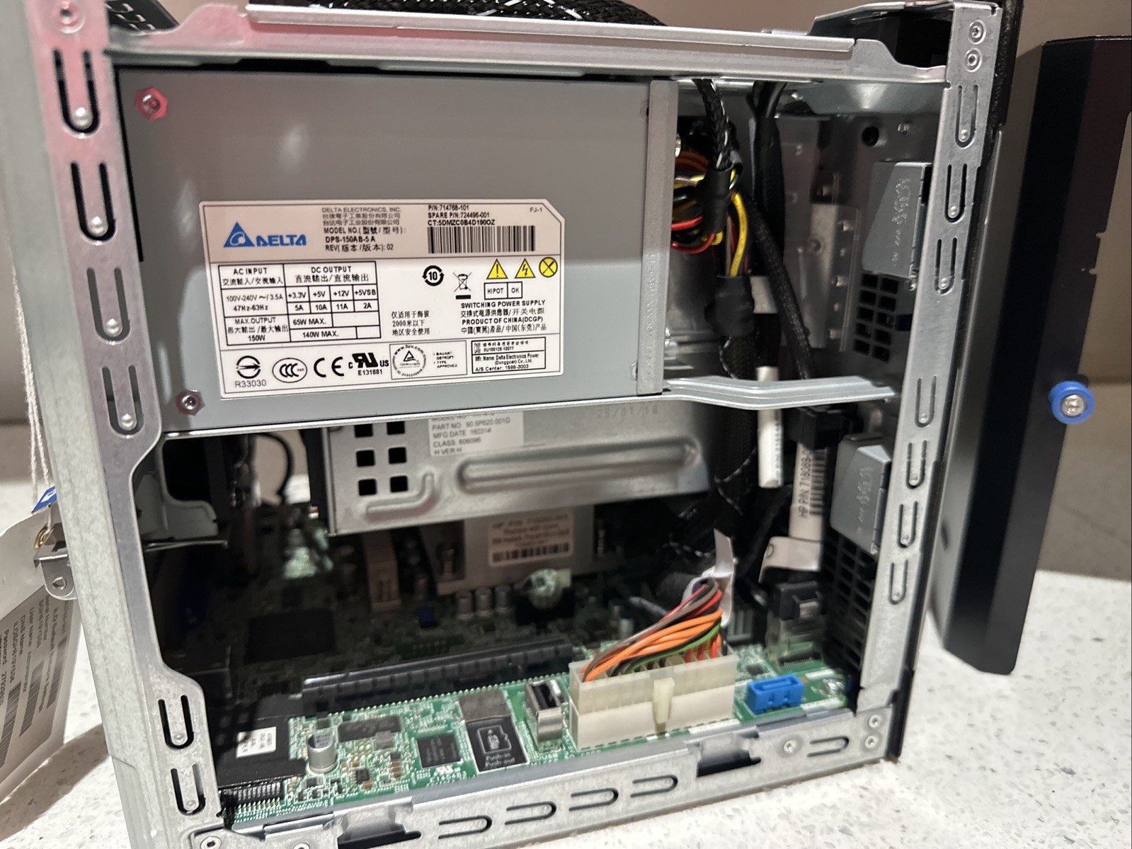 HP PROLIANT TPS-W003 MICROSERVER SERVER TOWER Gen 8, 16G Ram