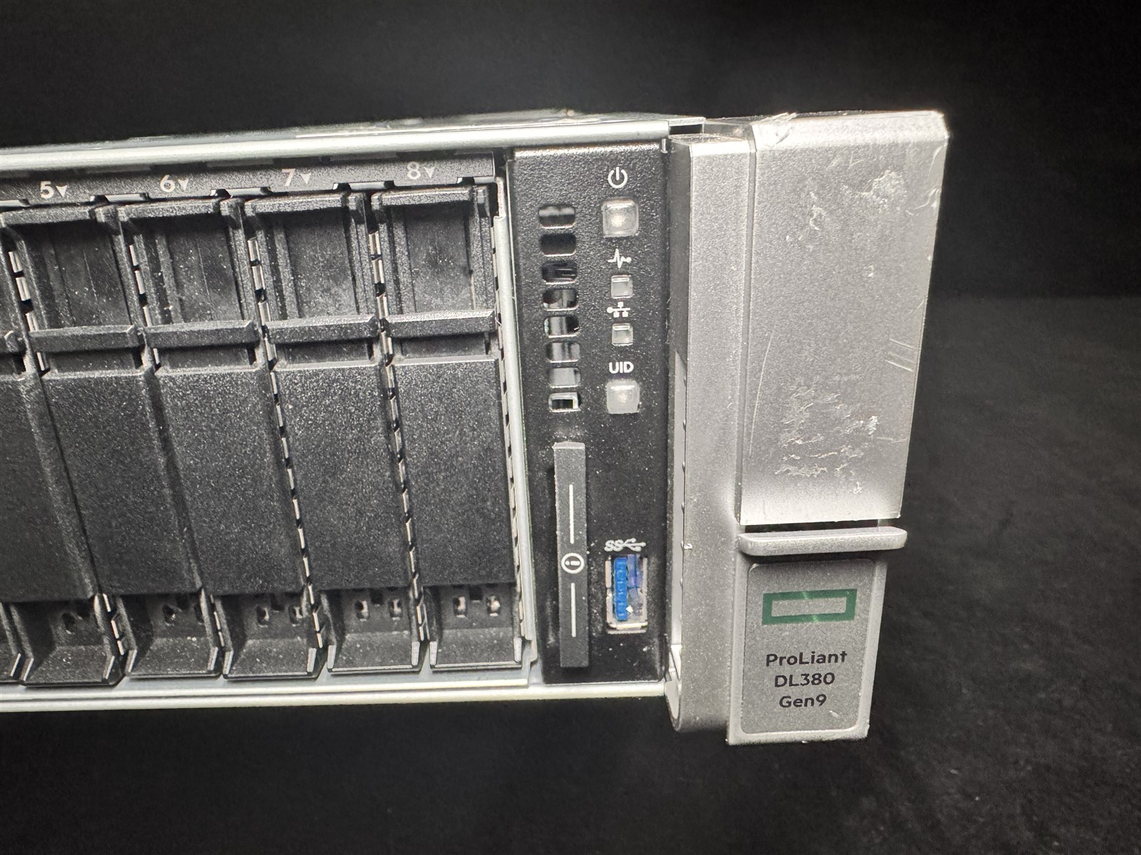 HP ProLiant DL380 Gen9 G9 24SFF 2x 4 CORE E5-2623v3 3.0GHz 64GB RAM 2x 1.2TB SAS