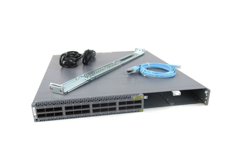 Juniper QFX5100-24Q-3AFO 24 QSFP+ 40GbE Ports Dual PS 2 x Exp Slots 2