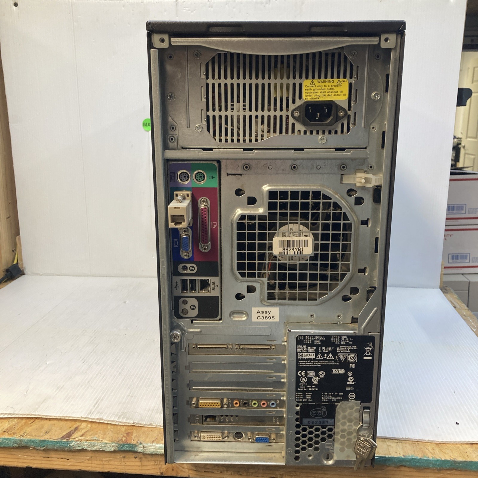Dell PowerEdge 1800 Xeon 2.80 GHz 4GB no HDD Boot to BIOS