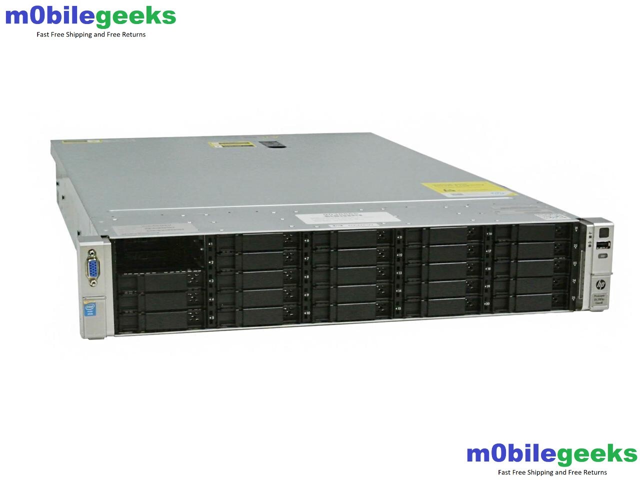 HPE 706539-S01 ProLiant DL380P G8 1P E5-2640 16 GB RAM 2U Rack Server – New