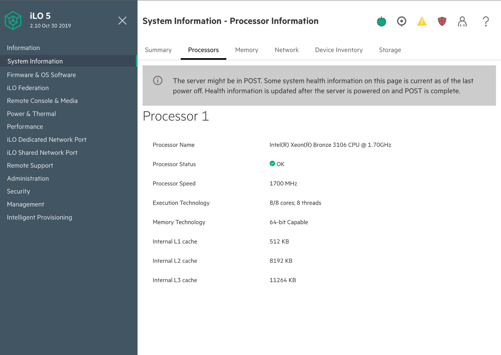 36TB Storage Server | HP HPE Proliant ML350 Gen10 | ECC Memory | 1x Xeon Bronze