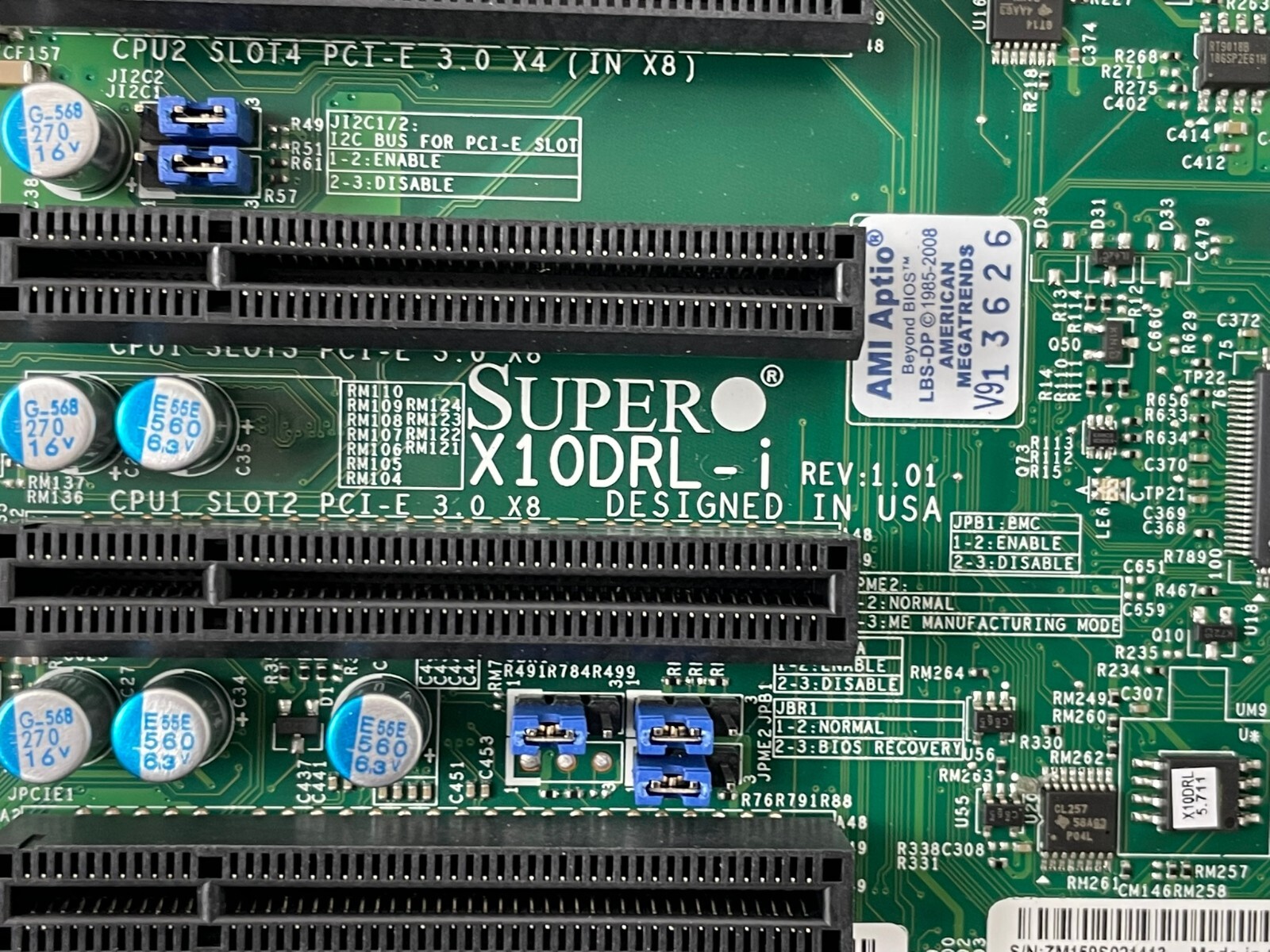 Supermicro 1U DP E5-2600V3 512GB DDR4 4×3.5″ SASTA3 2xLAN IPMI 440W SYS-6018R-MT