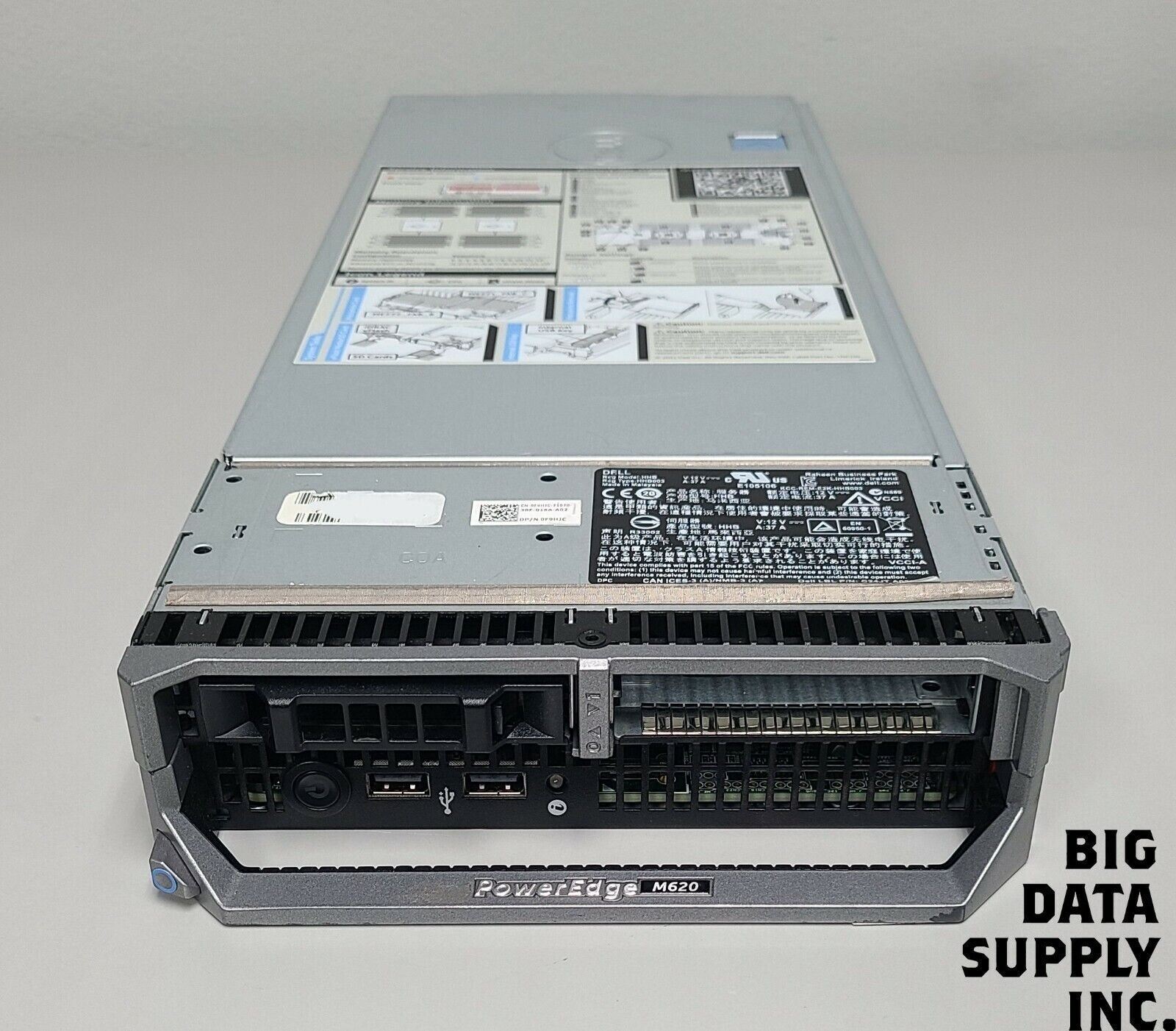 Dell 0F9HJC PowerEdge M620 Blade Server System Intel Xeon E5-2660v2 DDR3-SDRAM