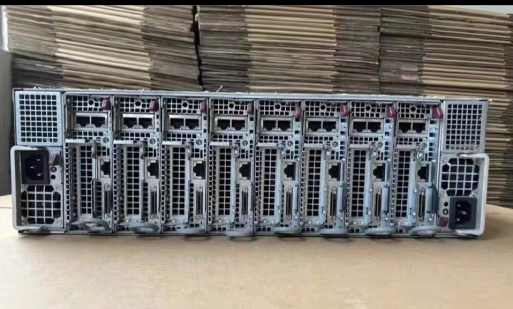 Supermicro 5037MR-H8TRF 8XNode Server 16X 32G 2400MHz 8X 40G NIC 8X E5-2680 V4