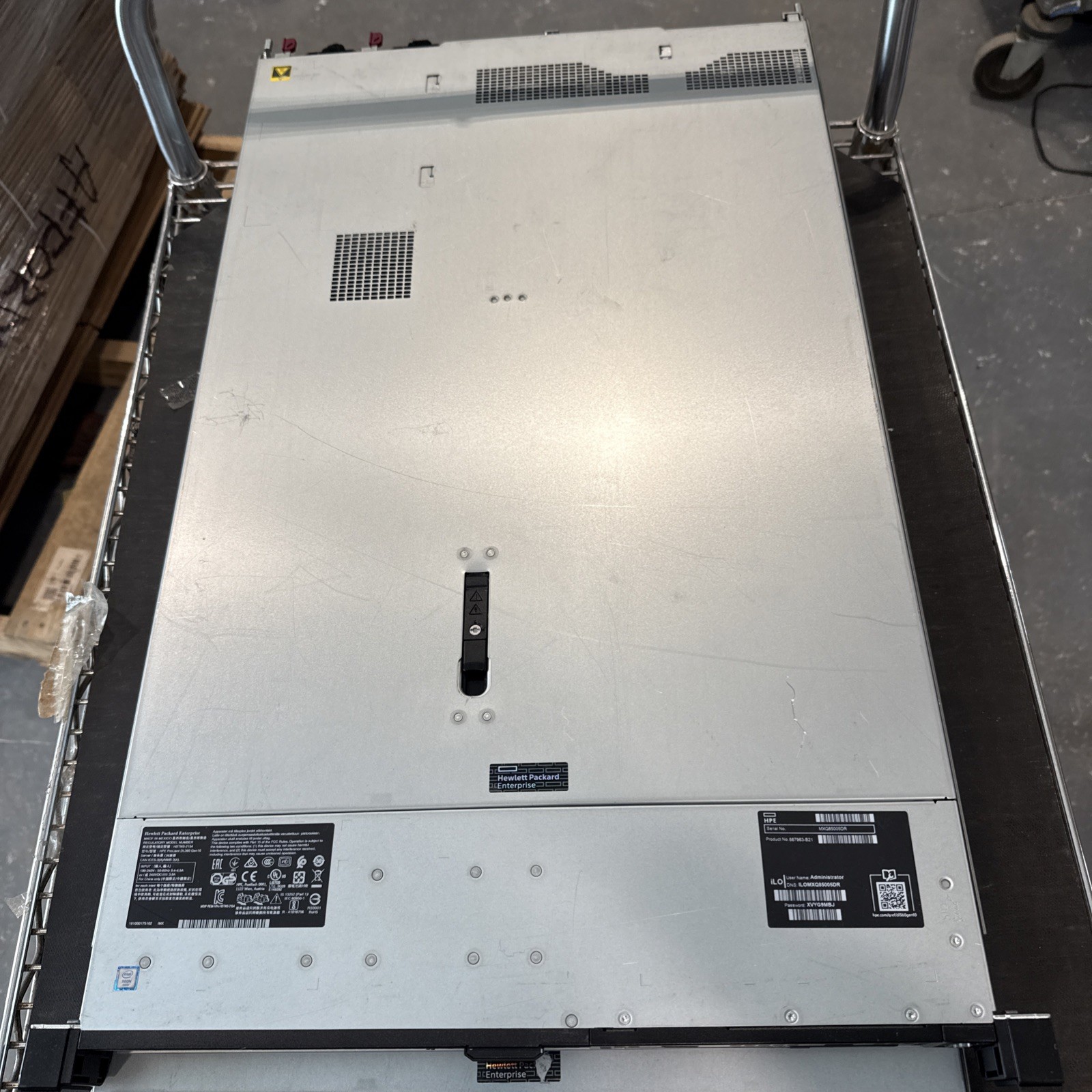 HP ProLiant DL360 Gen10 G10 8SFF 2x 12C GOLD 5118 2.3GHz NO RAM NO HDD P408i