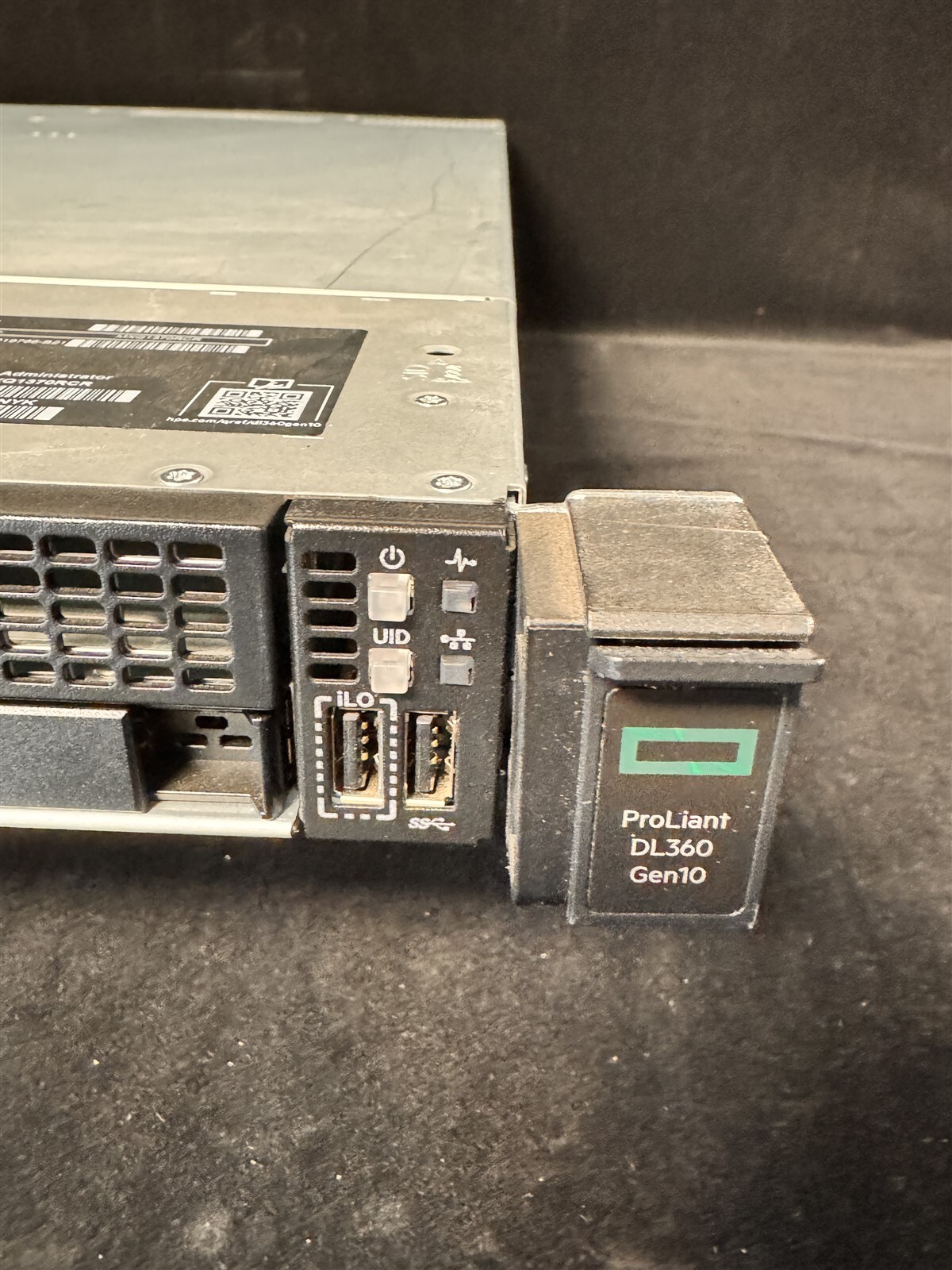 HP ProLiant DL360 Gen10 G10 8SFF 2x 4C GOLD 5122 3.6GHz 256GB RAM P480i-a NO HDD