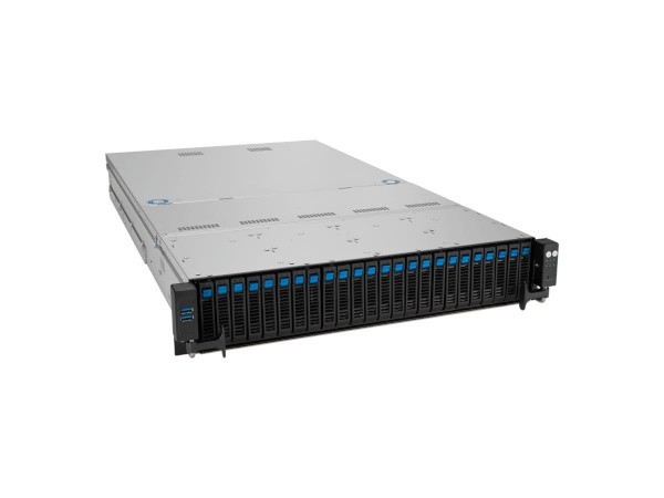 New Asus 2U 24SFF NVMe AMD Server 1x EPYC 9254 24-Core 2.9GHz 32GB DDR5 RAM