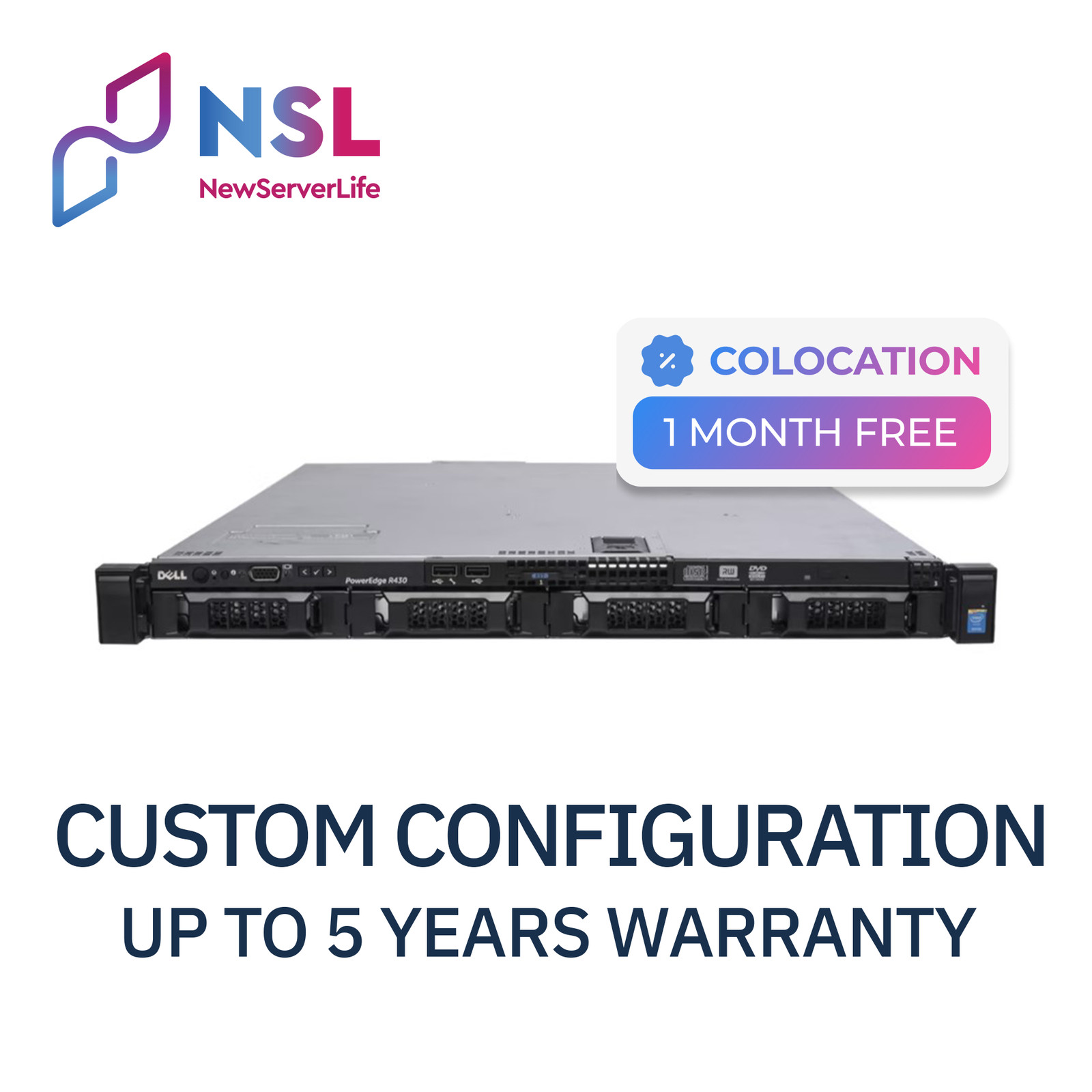 DELL PowerEdge R430 4LFF Server 2x E5-2660v4 2.0GHz =28 Cores 256GB H730 4xRJ45