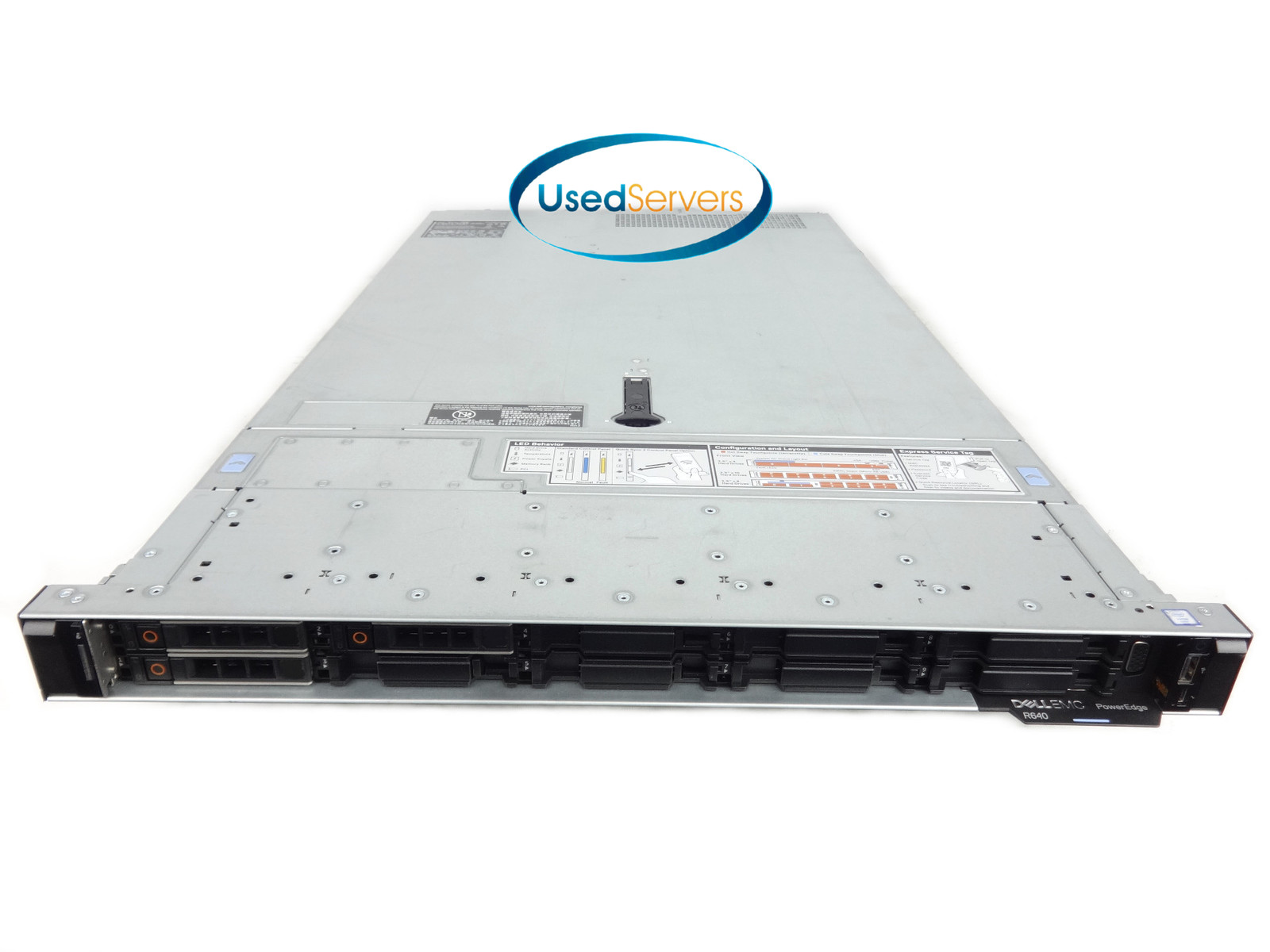 Poweredge R640 10SFF 256GB 2133 2xSLVR 4114 2GHZ=20Cores 3x HD TRAY H730P