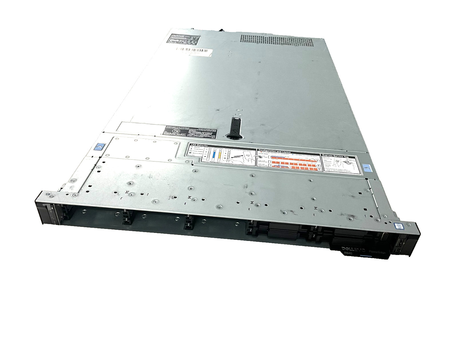 DELL PowerEdge R640 server SILVER 4214 X2 DDR4 96GB 256GBx2 I350 rNDC B7VHN23
