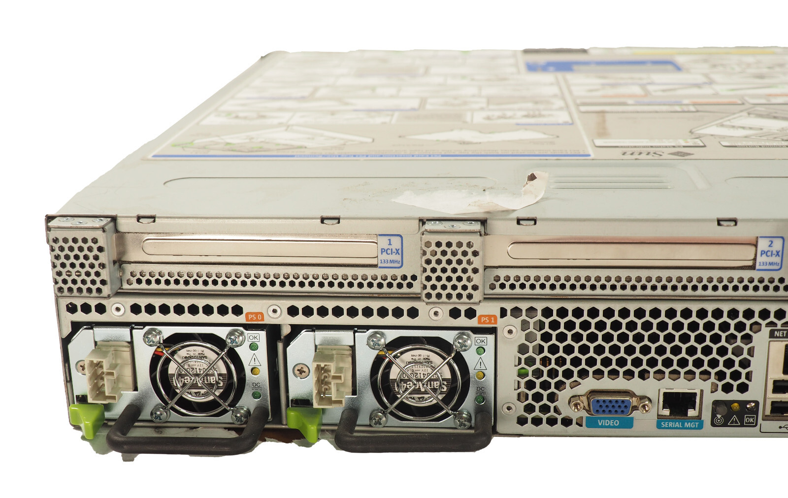 Sun Microsystems Netra x4200 Server x2 AMD Opteron CCB8F 2.8 GHz no RAM no HDDs
