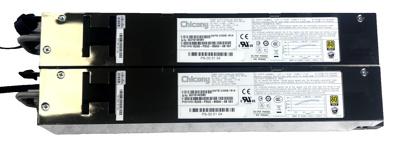 Cisco R210-2121605W UCS C210 M2 2x Intel Xeon E5640, 48GB, 10x 146GB HDD, 2x PSU
