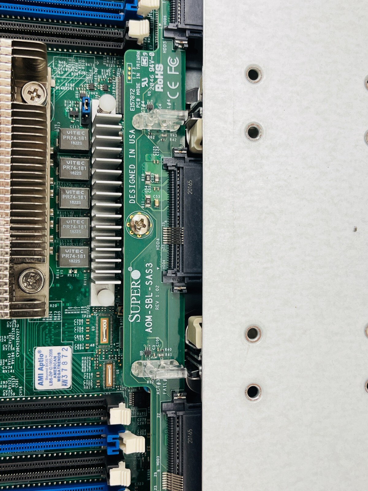 USED – Supermicro Processor Blade SBI-7127R-S6 Motherboar B10DTC No Ram & No CPU
