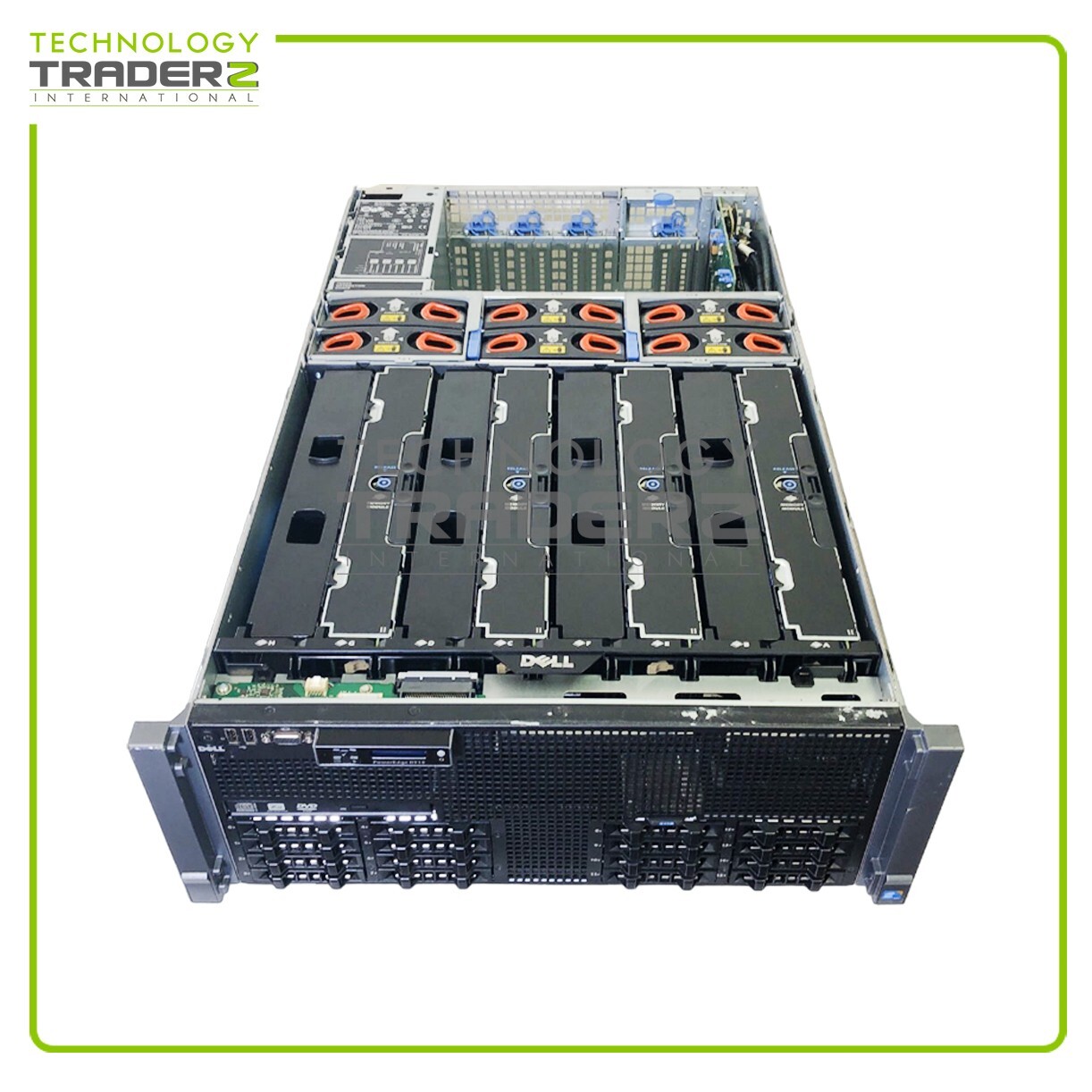 H626K Dell PowerEdge R910 4P Xeon E7-4830 16GB 16x SFF Server W/ 1x DVD 3x PWS