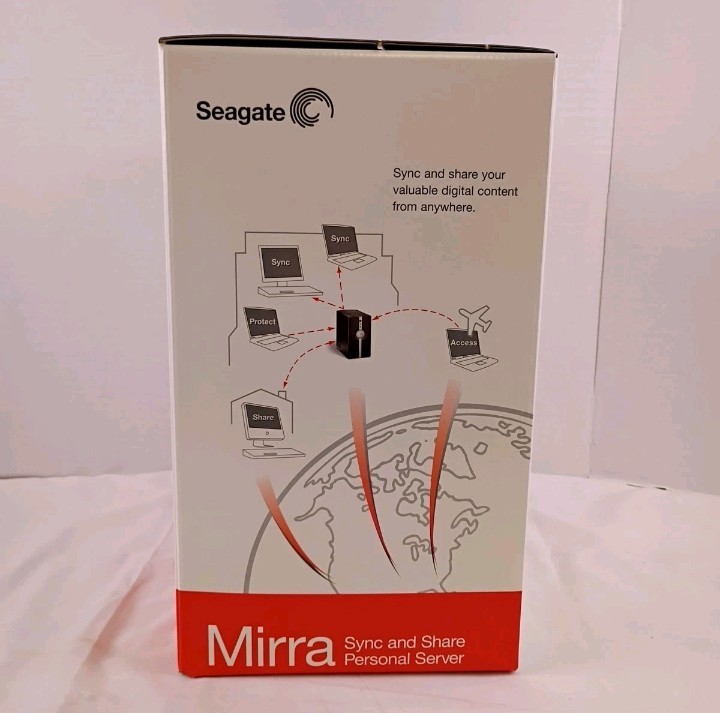Seagate Mirra Synv and Share Personal Server 320GB Brand New in Box