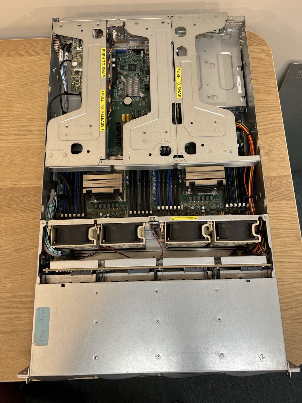 Supermicro SuperServer CSE-829U X10DRU-i+ w/ CPU & RAM no HDD