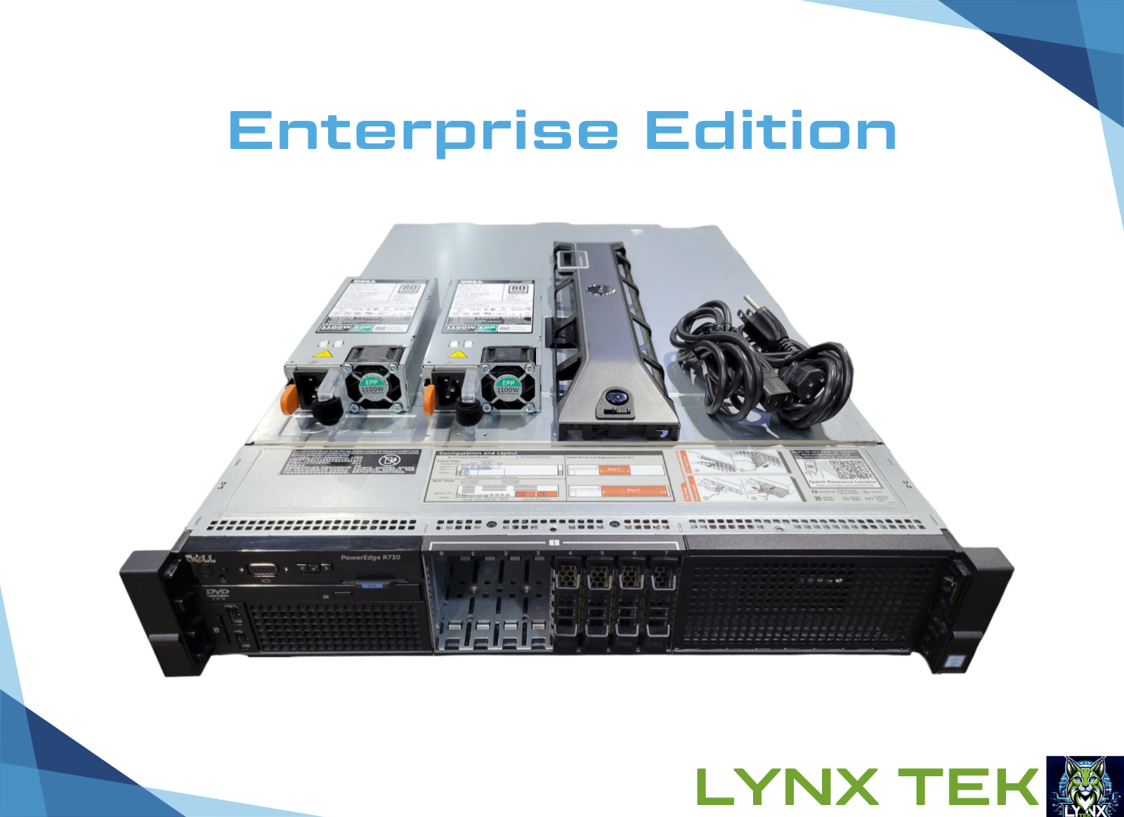 Dell PowerEdge R730 8SFF 2x E5-2637v3 =8 Cores 64/128GB 300GB/4x 1.2TB 12Gbps HD
