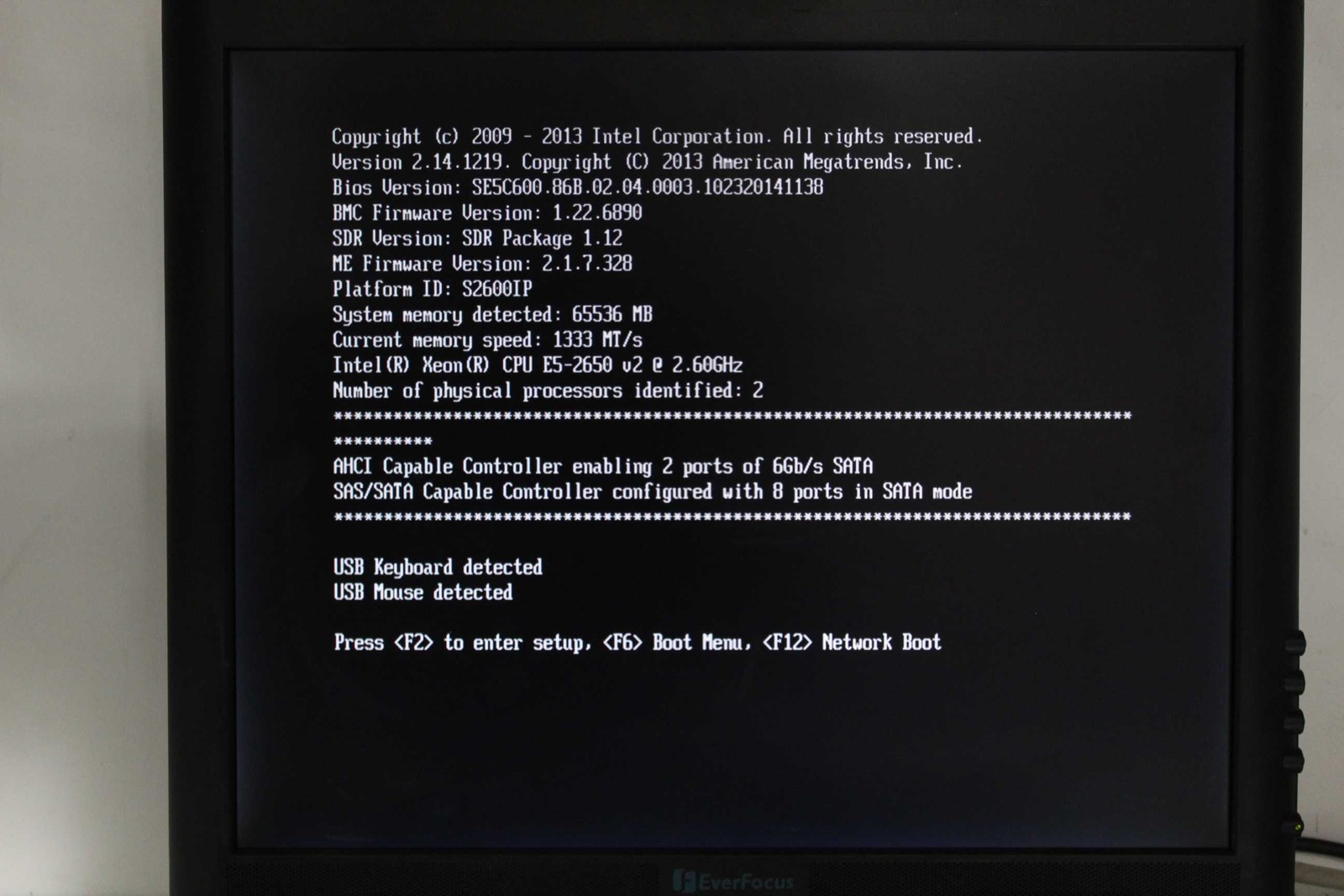 Colfax CX72002 2U Rackmount Server 64 Gb, Dual Xeon E5-2650 2.6 GHz