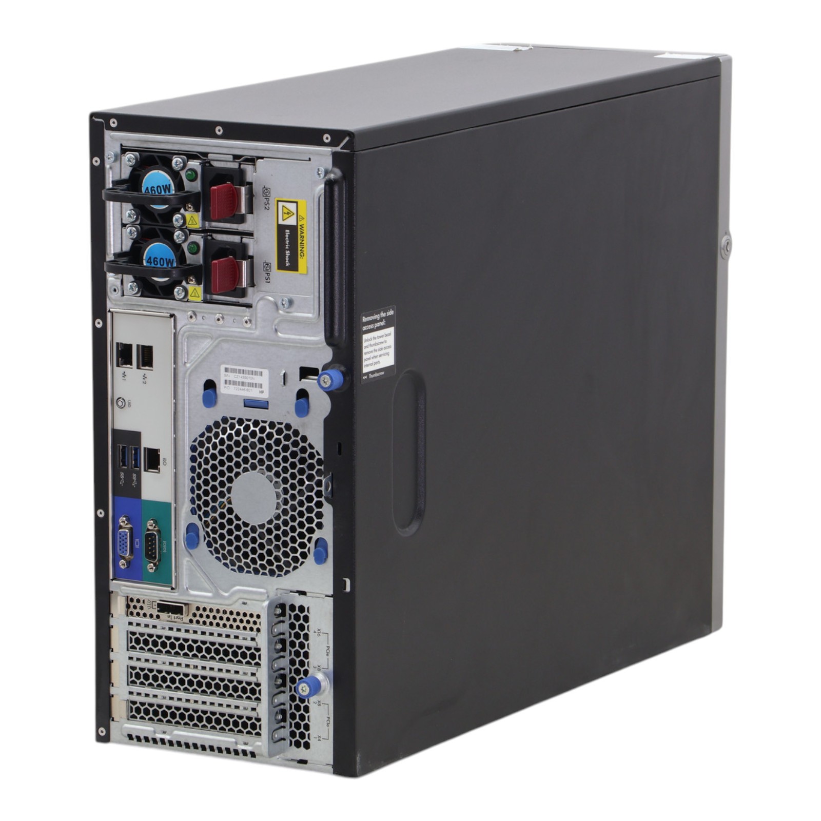 HP ProLiant ML310e G8 V2 Pentium G3220 8GB P222 4x LFF 2x PSU Tower Server