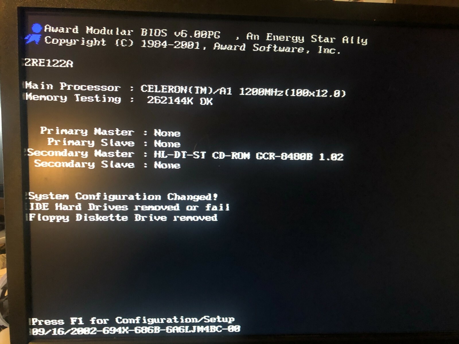 IBM eServer 8481 31x Celeron 1300Mhz