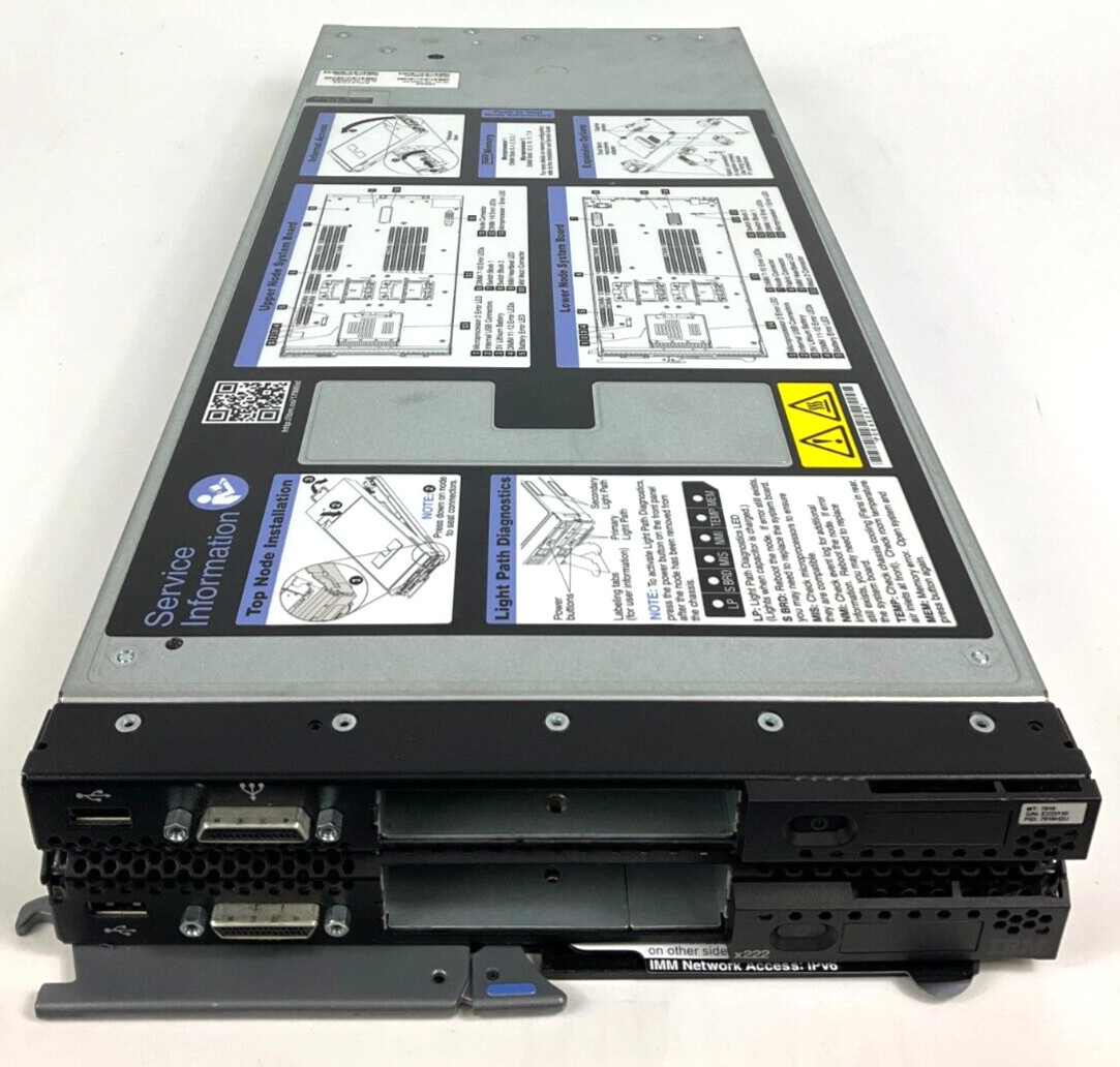Lenovo Flex System x222 7916H2U Barebones Server
