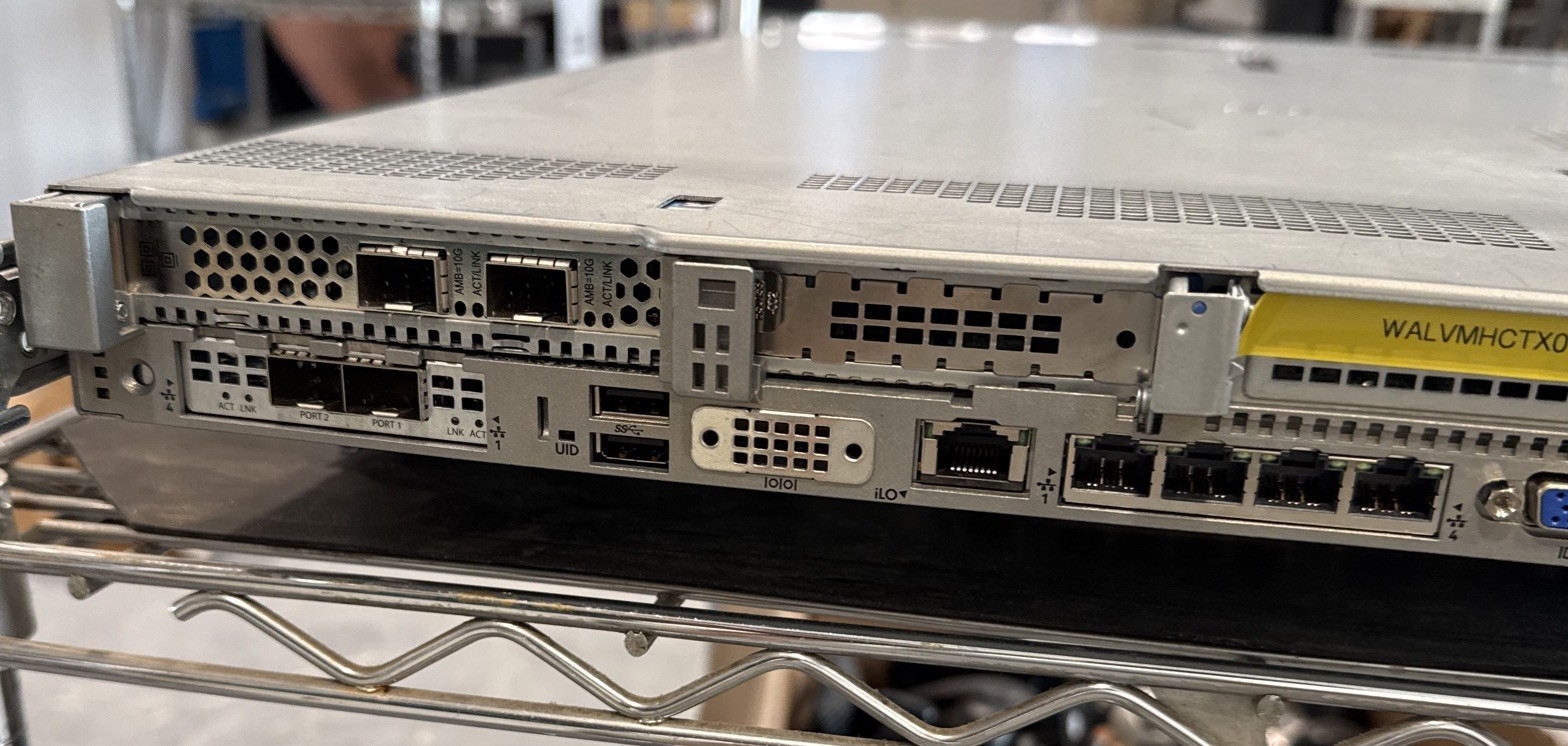 HP ProLiant DL360 Gen10 G10 8SFF 2x 12C GOLD 5118 2.3GHz NO RAM NO HDD P408i