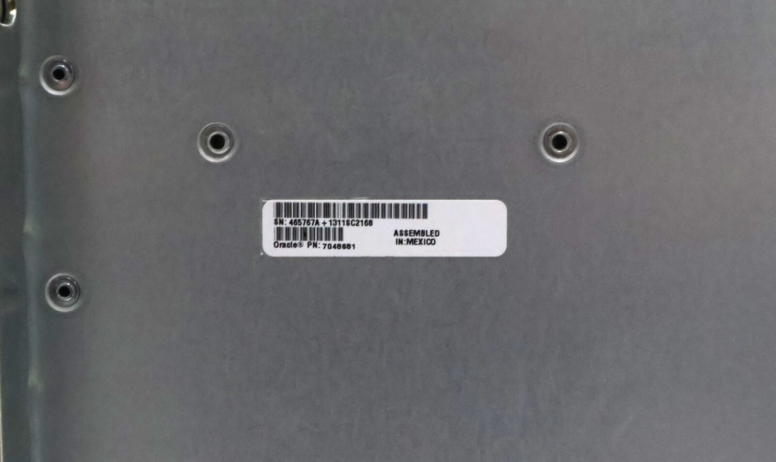 Sun Oracle SPARC T4-4 Server Chassis with 5x Fan Module and HDD Caddies