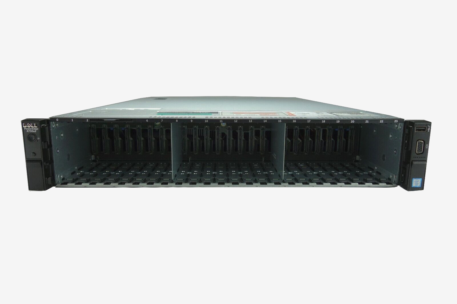 Lot of 20 Dell PowerEdge R730xd 24B 2.5″ SFF CTO Barebone 2x PSU – No CPU, RAM