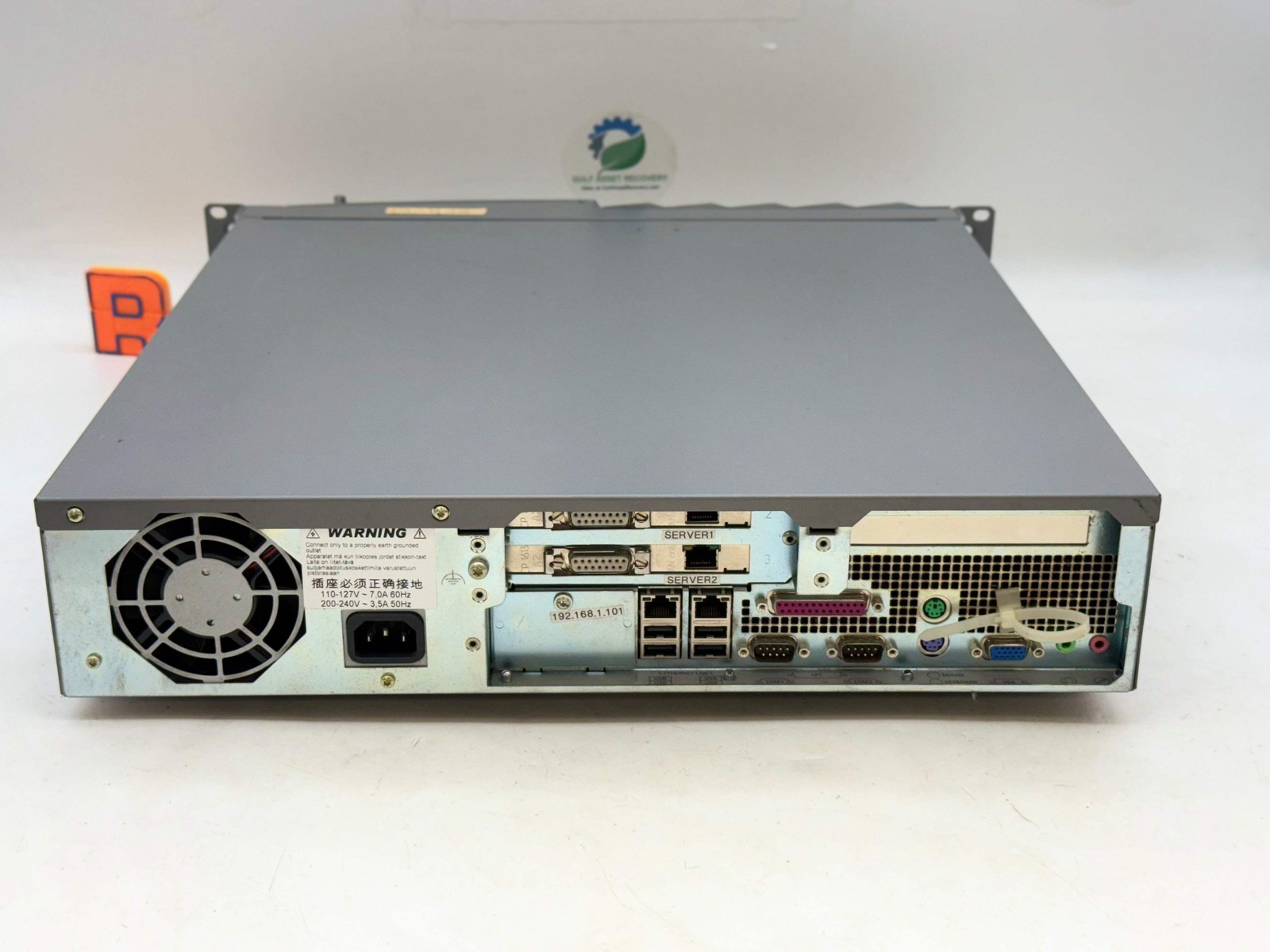 Siemens 6AG4112-0AA21-0BX3 Simatic Rack PC 647B w/ (x2) 6GK1161-3AA01 (Used)