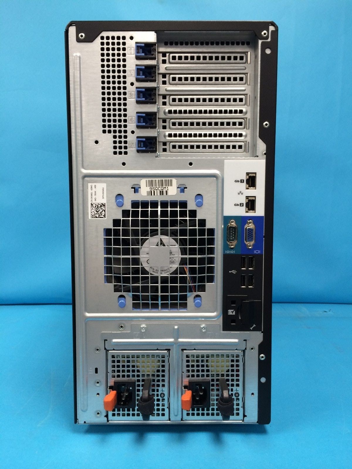 Poweredge T410 Tower Server, 1 x 6C Xeon 2.66Ghz, 64GB, 4 x 1TB, Perc 6i, RPS