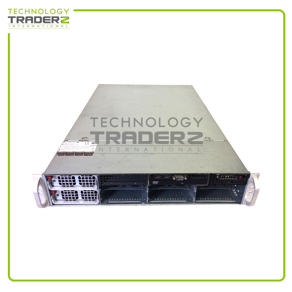 Supermicro CSE-828 828-14 4P Opteron 6344 2.60GHz 64GB 6x LFF Server W/ 6x Fan