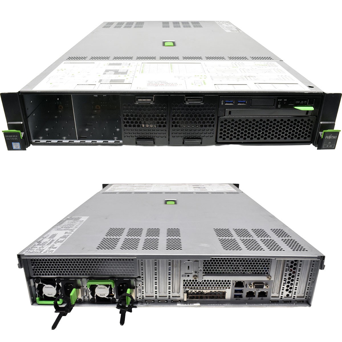 Fujitsu Primergy RX2540 M4 Server No CPU & RAM No HDD 1x Cooler 8Bay 2.5 EP400i