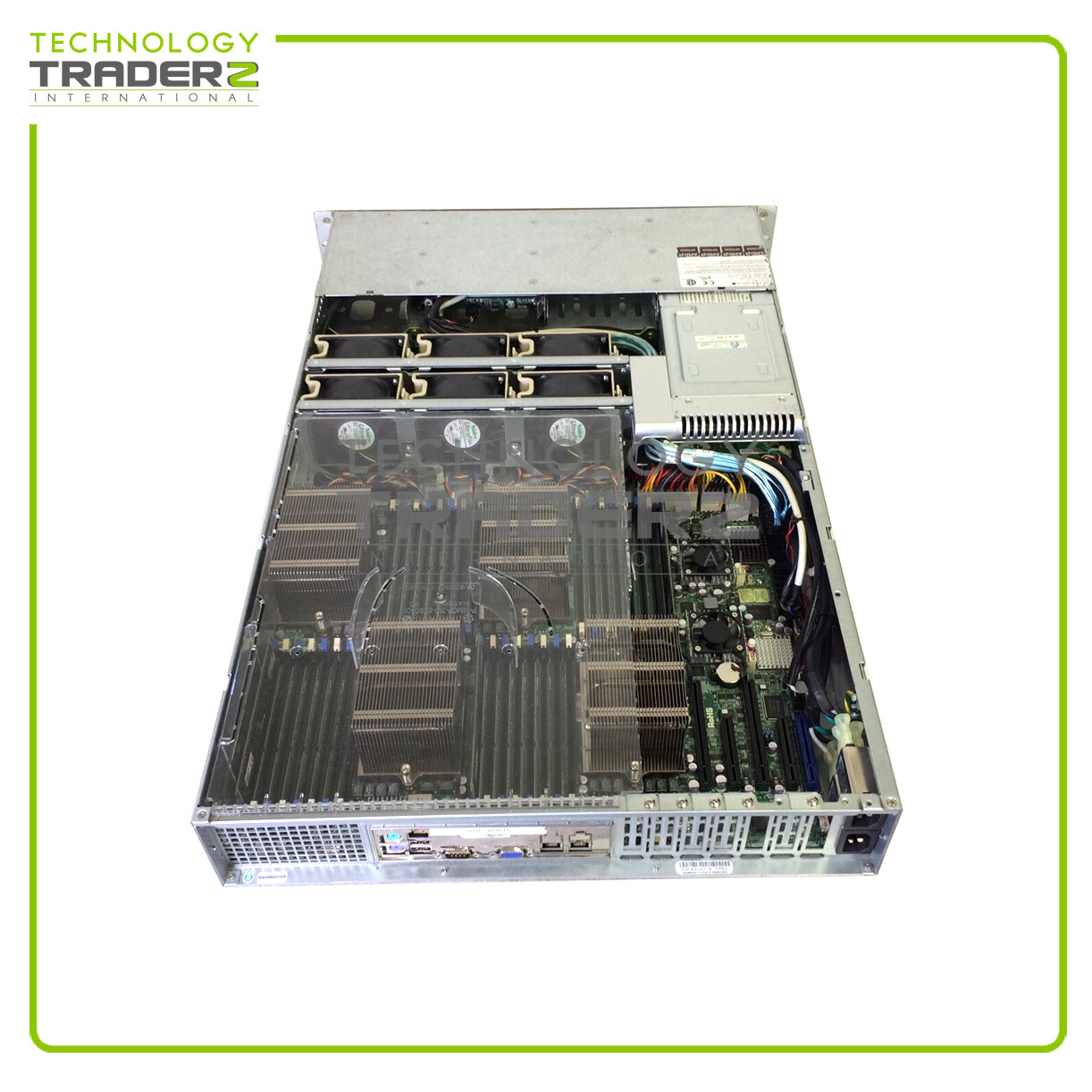 Supermicro CSE-828 828-14 4P Opteron 6344 2.60GHz 64GB 6x LFF Server W/ 6x Fan