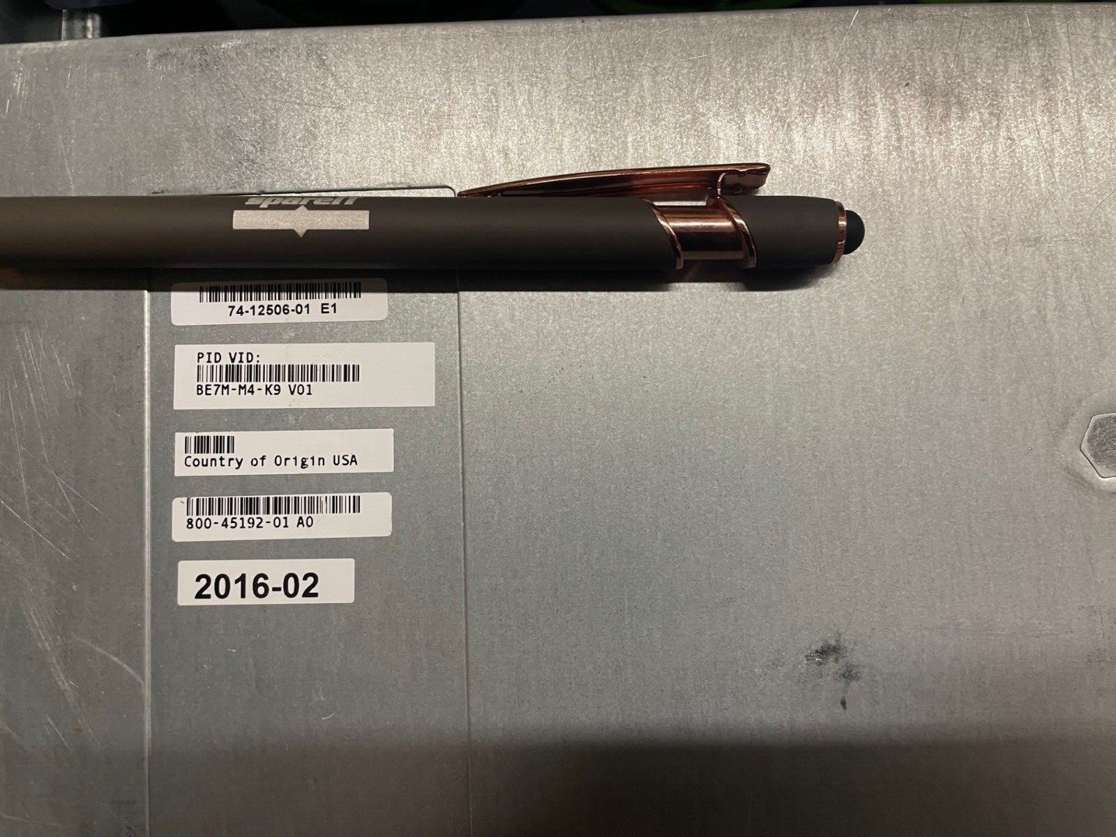 CISCO BE7M-M4-K9 BUSINESS EDITION 7000 2 X 1200W PS 341-0631 NO MEMORY 1 PROC
