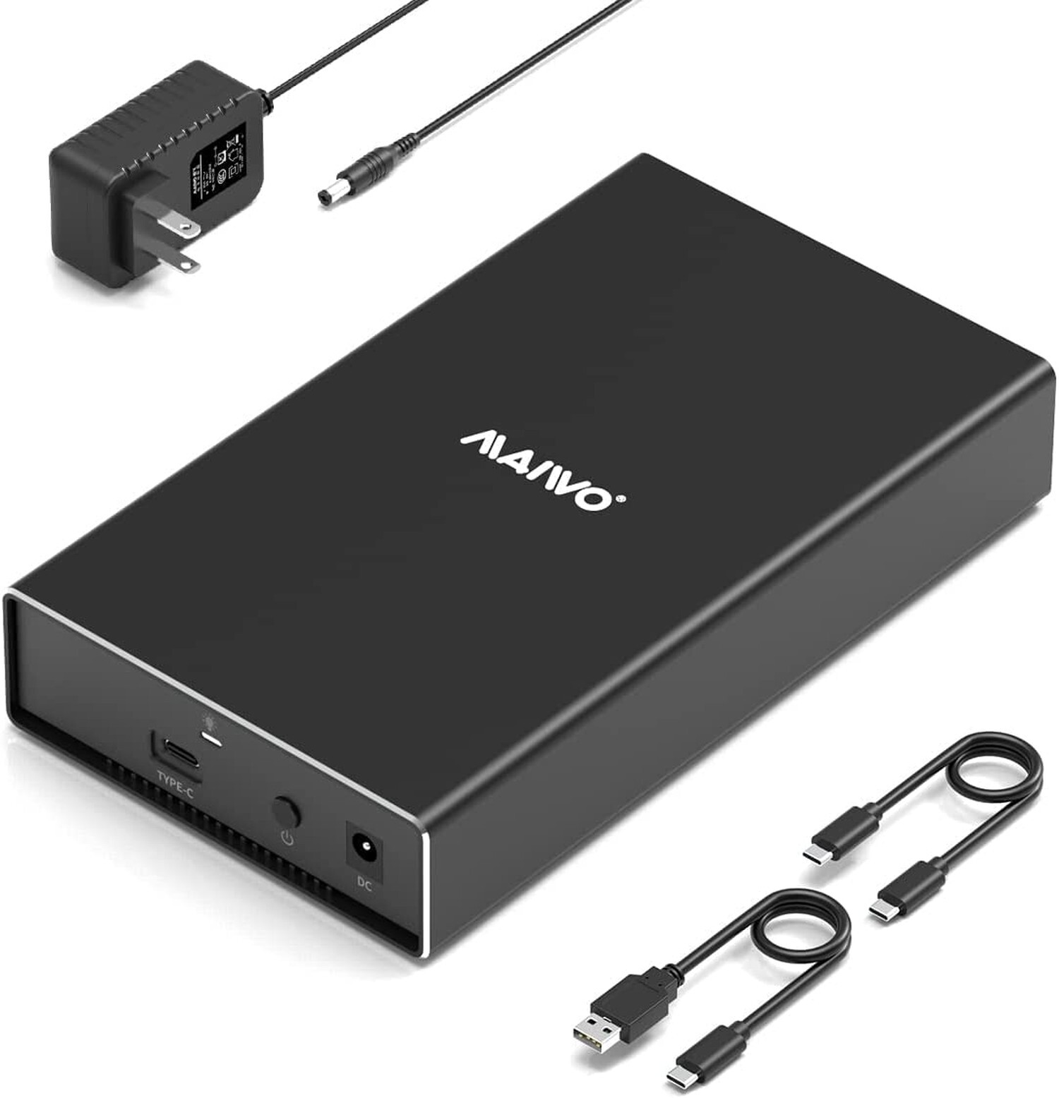 MAIWO External SAS Enclosure,SAS/SATA Hard Drive Enclosure for 2.5/3.5 inch S…