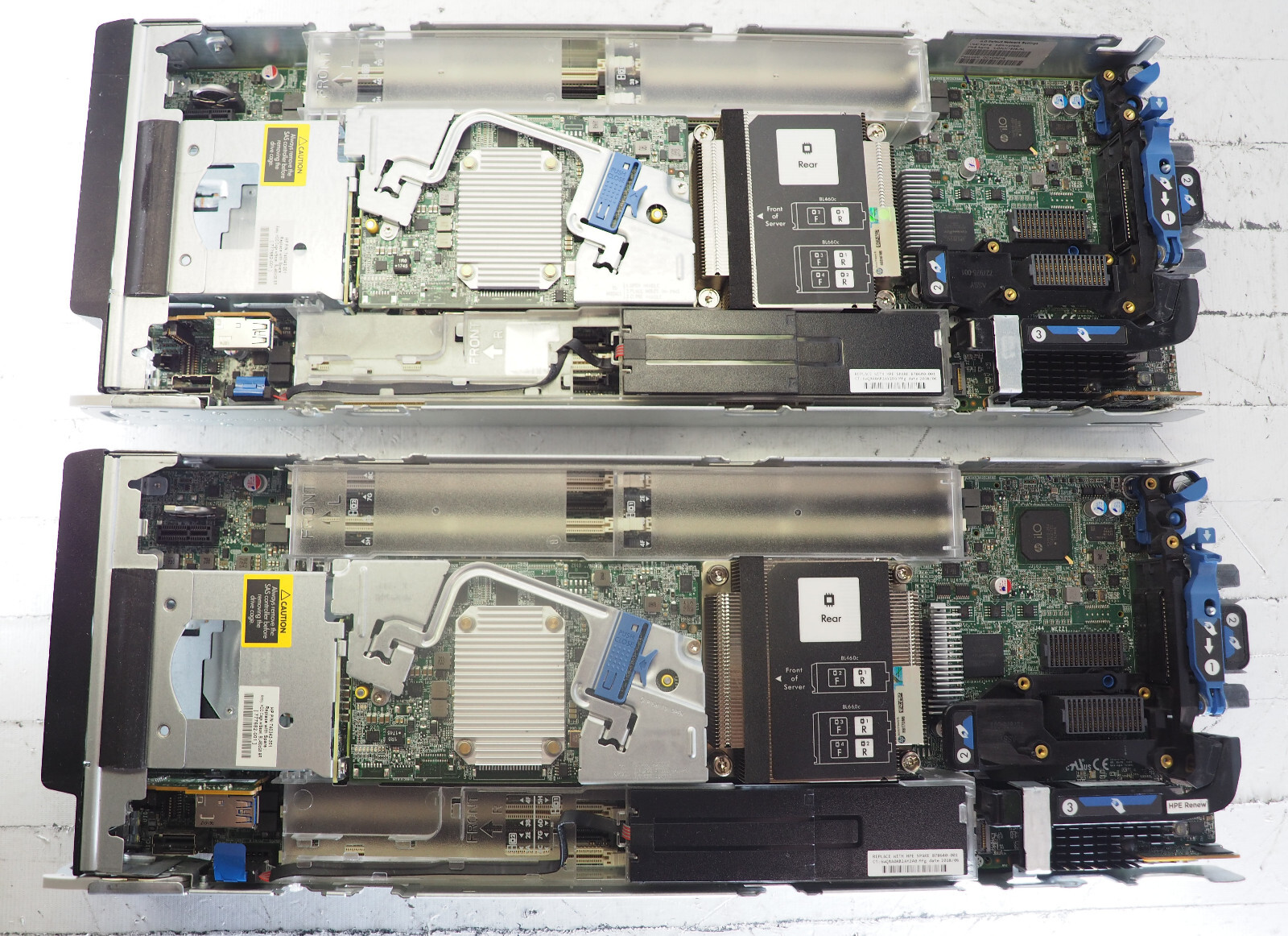 Lot of 2 HP HSTNS-BC59-S ProLiant 460 Series Gen9 Blade System Module BareBones