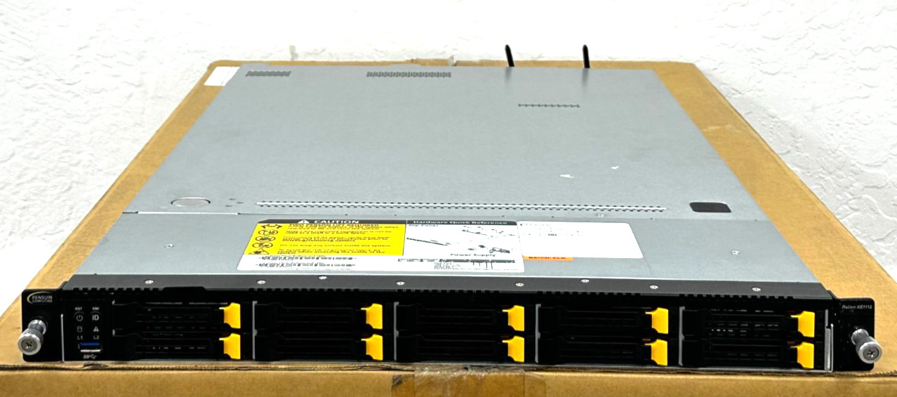 Gigabyte R181-2A0 Rack Srvr w/RAILS 2nd/1st Gen Intel Xeon 1U 10-Bay SATA/SAS 🚚