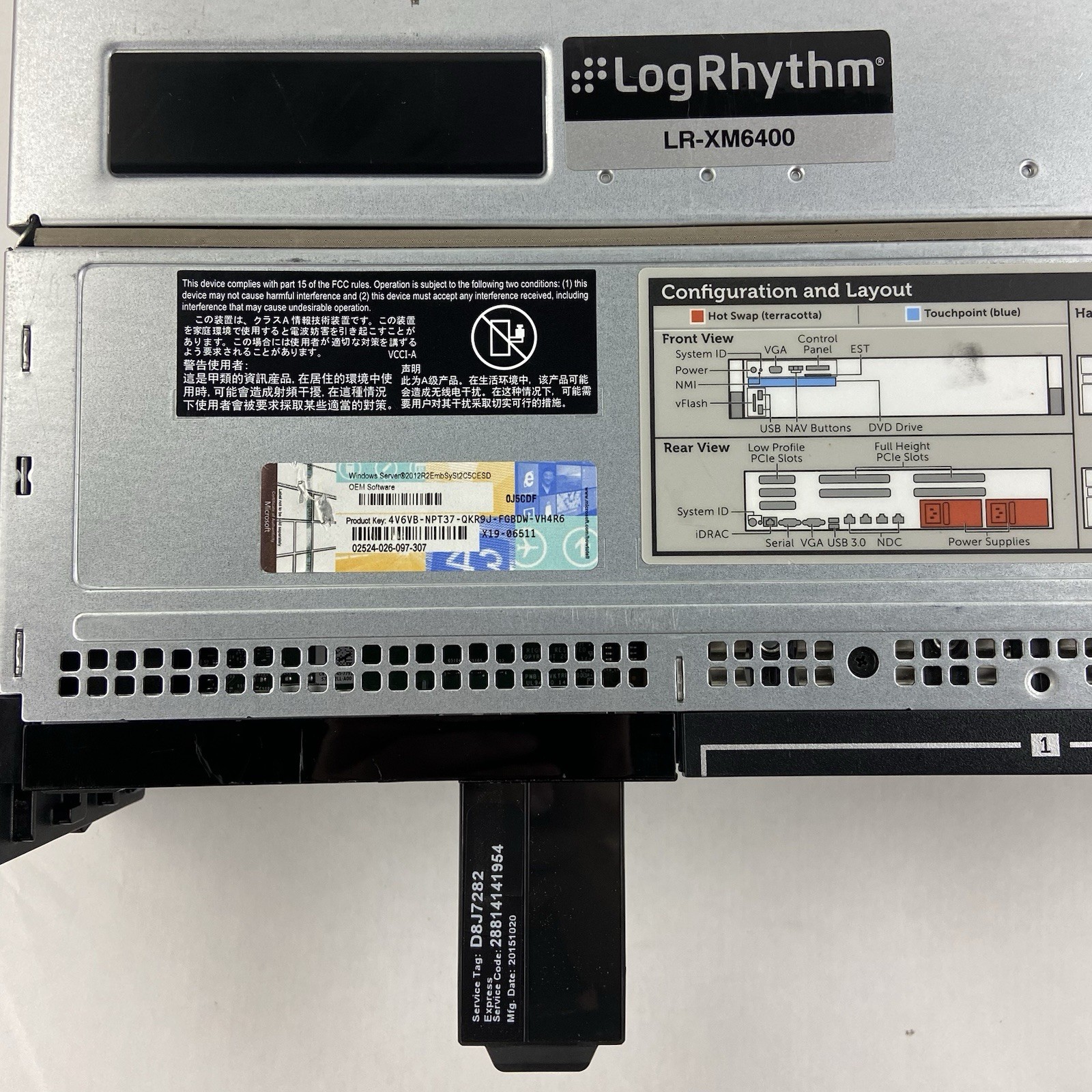 Dell Poweredge OEMR XL R730 2x E5-2620 V3 2.4 GHz 64 GB Ram H730P No OS No HDD