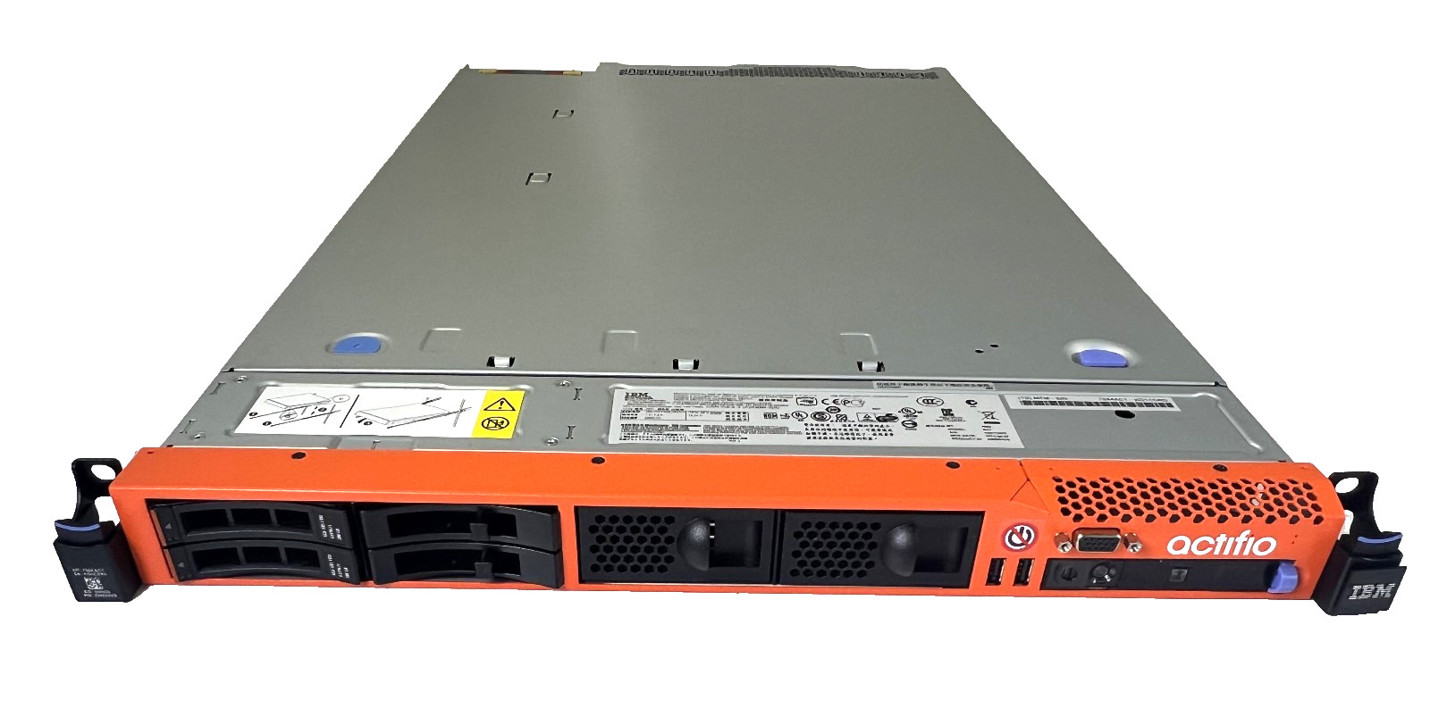 NEW. IBM 7944-AC1 X3550 M3, 2x E5645 @2.4GHZ, 192GB RAM, Dual Power, Rails