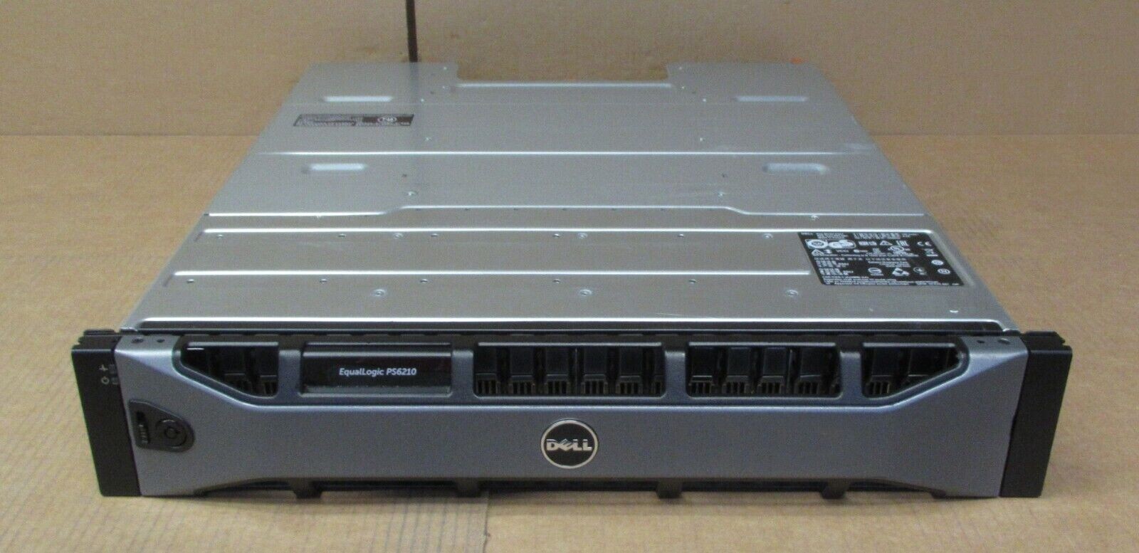 Dell EqualLogic PS6210 24x 1.2TB SAS 2x Control Module 15 iSCSI SAN 2x 700W PSU