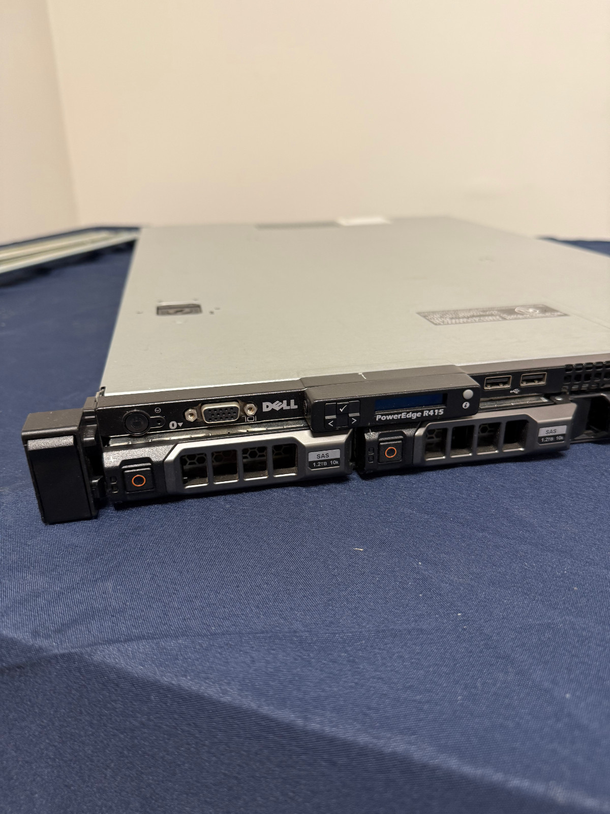 Dell PowerEdge R415 1U Rack Server Dual 3.1ghz Opteron 16GB Ram 500w PSU No HDD