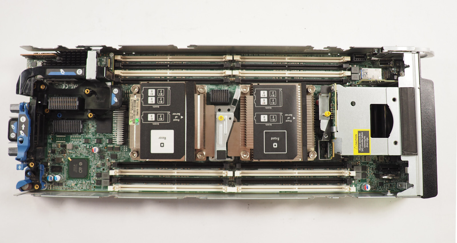 HP PROLIANT BL460c GEN9 Server /2 x E5-2680V3, Raid Controller Card, No HDD, RAM