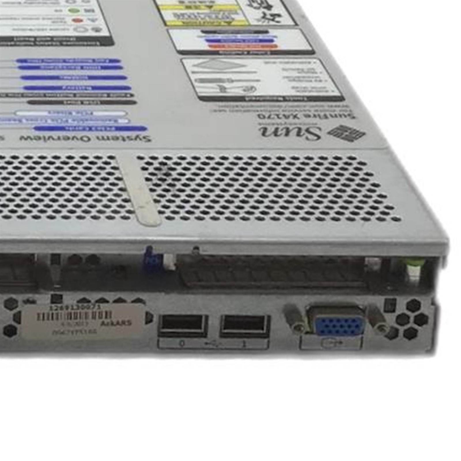 Sun SunFire X4170 Intel Proc. Socket DDR3 DIMMs 8Bay 2.5″ SFF SATA 1U Server