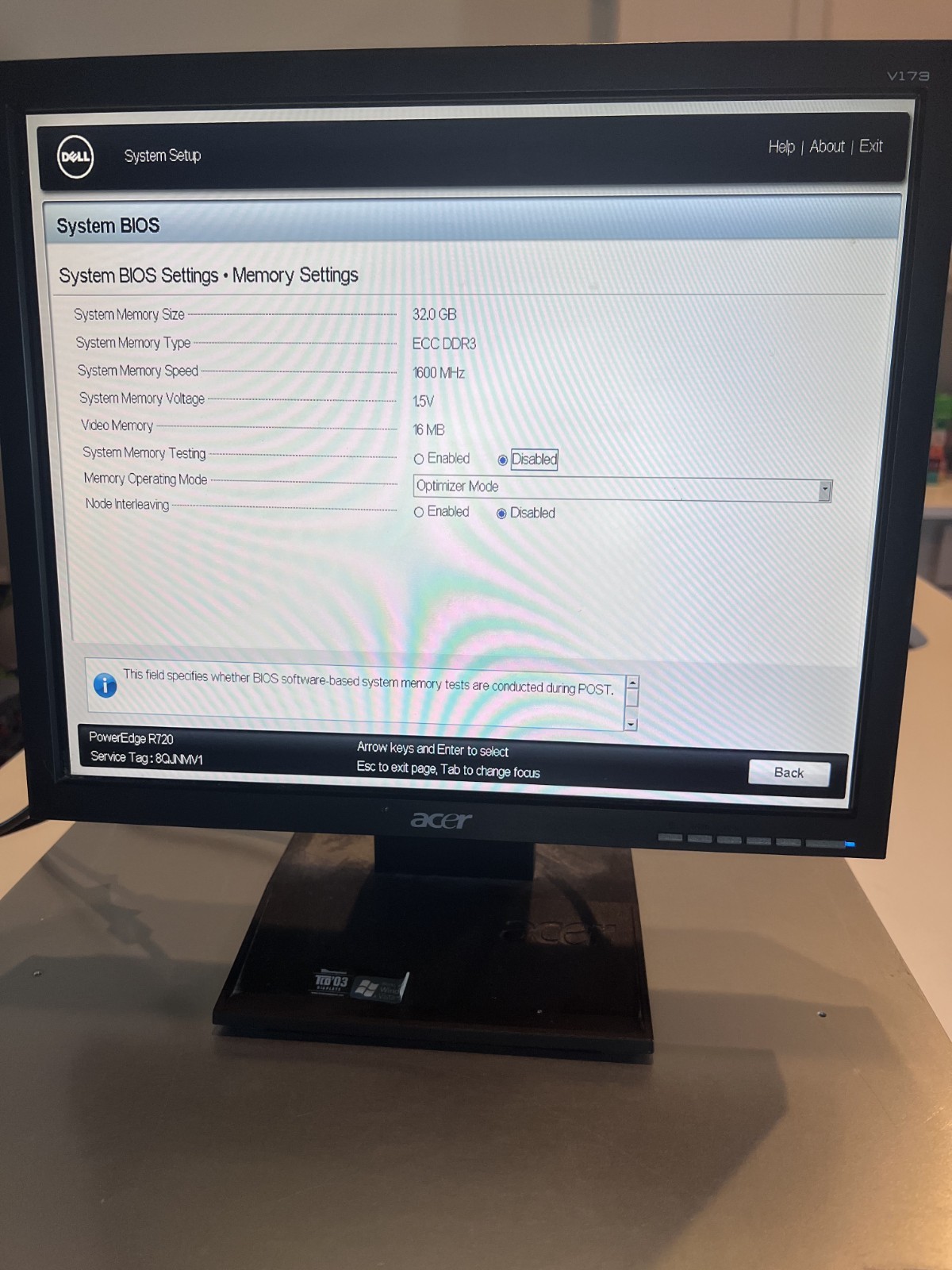 Dell PowerEdge R720 Server, 2x Intel Xeon E5-2660 2.20GHz, 16x 2.5-inch bays SFF