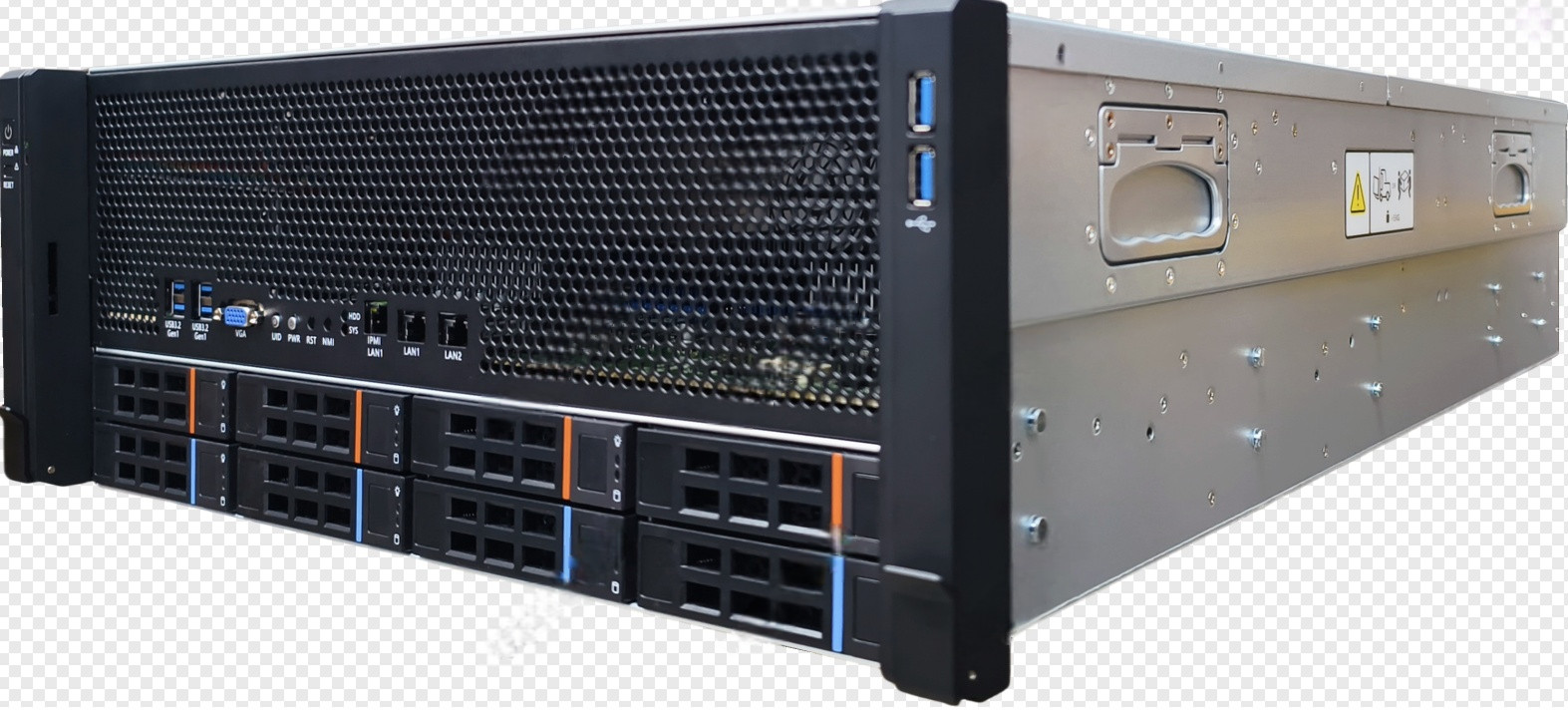 ASRock RACK TURIN2D24G-2L 4U 8GPU PCIe 5.0 X16 Support AMD EPYC9004-9005 series/